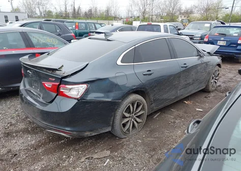 2021 Chevrolet Malibu Fwd Rs из США, поврежденный, VIN 1G1ZG5ST7MF077287